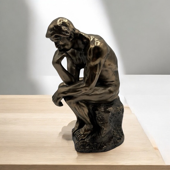 Source Unknown Other - BRONZE THINKER
